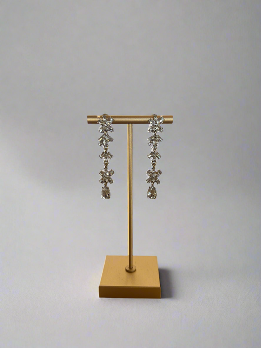 Diamond Dangle Earrings