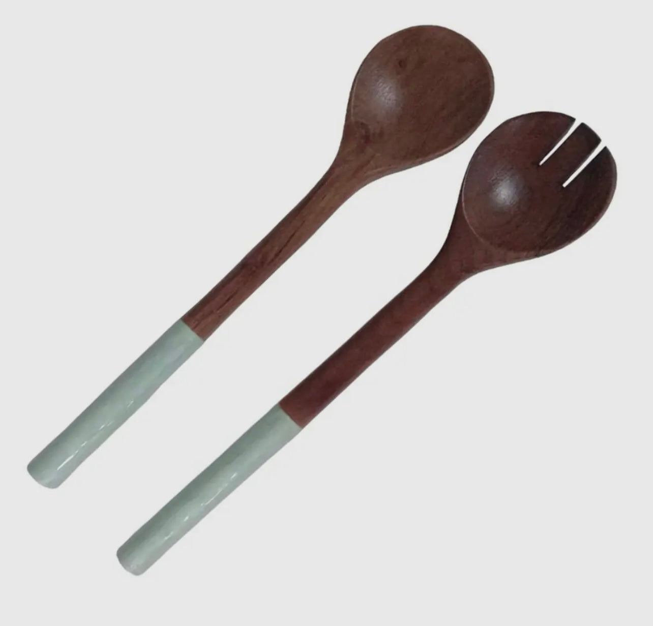 Godinger - Enamel Pearl Salad Servers