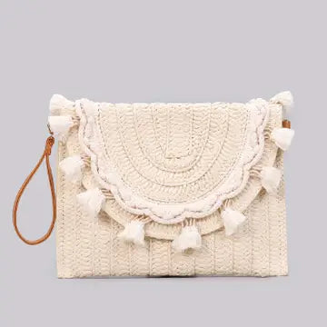 Peaches Accessories- Straw Bag